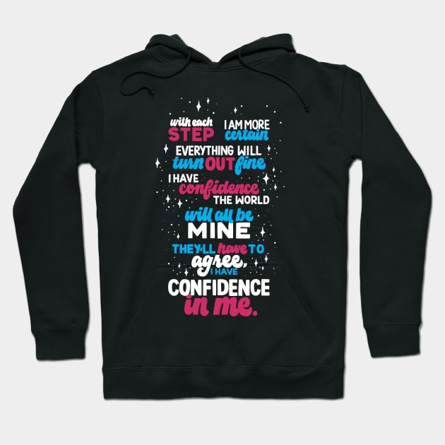 Confidence Hoodie by polliadesign